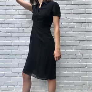 Ann Taylor Button-down Short Sleeve Dress